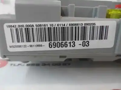 Second-hand car spare part fuse box unit for bmw serie 1 berlina (e81/e87) 1.6 16v cat oem iam references 6906613-03  2005