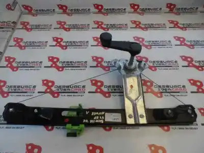 Peça sobressalente para automóvel em segunda mão elevador de vidros traseiro esquerdo por bmw serie 1 berlina (e81/e87) 1.6 16v cat referências oem iam 