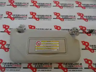 Second-hand car spare part right sunshade for ford focus turn. (cb8) titanium oem iam references   2011