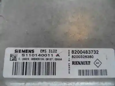 Автозапчасти б/у блок управления двигателем за dacia logan ambiance ссылки oem iam s110140011a  2006