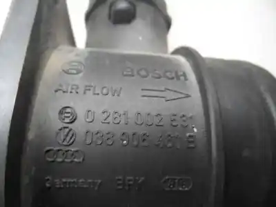 Автозапчасти б/у расходомер воздуха за audi a3 (8p) 1.9 tdi ambiente ссылки oem iam 0261002531  2004