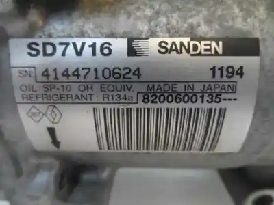Автозапчасти б/у компрессор кондиционера воздуха за dacia logan 1.5 dci diesel cat ссылки oem iam sd7v16/1194  2007