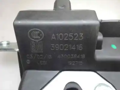 Second-hand car spare part trunk lock for opel corsa e (x15) 1.3 cdti (08. 68) oem iam references   2016
