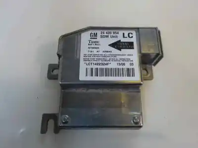 Second-hand car spare part Airbag Control Unit for OPEL CORSA C Silverline OEM IAM references 24 439 954  2003