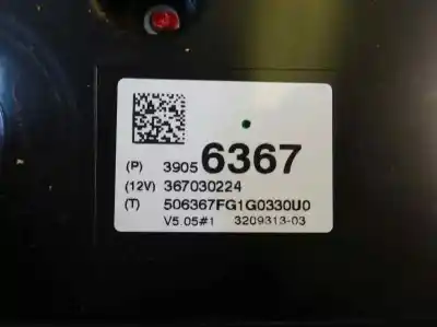 Second-hand car spare part dashboard for opel corsa e (x15) 1.3 cdti (08. 68) oem iam references 39056367  2016