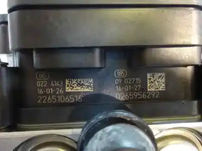 Pezzo di ricambio per auto di seconda mano abs per opel corsa e (x15) 1.3 cdti (08. 68) riferimenti oem iam 2265106516  2016