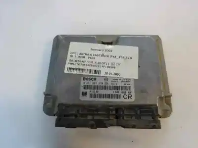 Pezzo di ricambio per auto di seconda mano CENTRALINA MOTORE per OPEL ASTRA G BERLINA  Riferimenti OEM IAM 0 281 001 870  1998