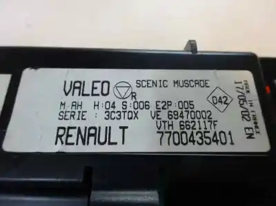 Автозапчастина б/у клімат-контроль для renault scenic (ja..) 1.6 16v fairway посилання на oem iam 7700435401  2002