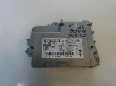 Second-hand car spare part Airbag Control Unit for RENAULT CLIO III 1.5 dCi Diesel CAT OEM IAM references 8200 563 369  2006