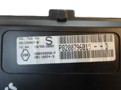 Peça sobressalente para automóvel em segunda mão quadrante por renault kangoo 1.5 dci diesel referências oem iam   2009