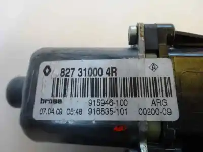 Автозапчастина б/у двиг скла задне ліво для renault scenic ii 1.9 dci diesel посилання на oem iam 827 31000 4r  2009