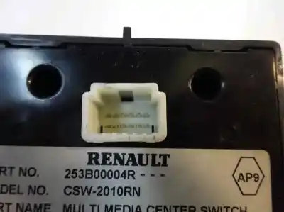 Автозапчастина б/у многофункційне управління для renault scenic ii 1.9 dci diesel посилання на oem iam 253b00004r  2009