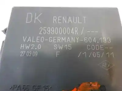 Автозапчастина б/у електронний модуль для renault scenic ii 1.9 dci diesel посилання на oem iam 259900004r  2009