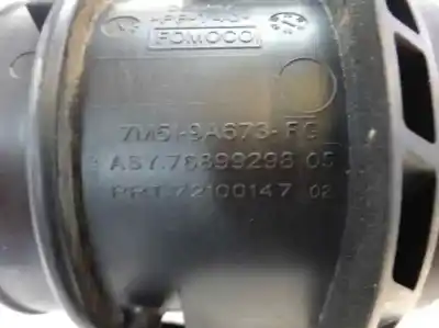 Second-hand car spare part flowmeter for ford focus c-max (cap) 1.6 tdci cat oem iam references 7m51-9a673-fg  2009