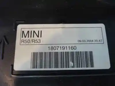 Автозапчастина б/у паливний бак для mini mini (r50,r53) 1.6 16v cat посилання на oem iam   2004
