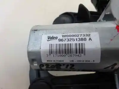 Pezzo di ricambio per auto di seconda mano motore tergicristallo posteriore per peugeot 208 1.4 hdi fap riferimenti oem iam 9673251380 a  2013
