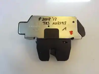 Second-hand car spare part trunk lock for peugeot 2008 (--.2013->) active oem iam references   2017