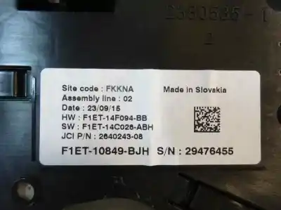 Peça sobressalente para automóvel em segunda mão quadrante por ford focus turn. 1.0 ecoboost cat referências oem iam f1et-10849-bjh  2016