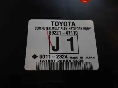 Автозапчасти б/у электронный модуль за toyota prius (nhw30) 1.8 16v cat (híbrido) ссылки oem iam 89221-47110  2010