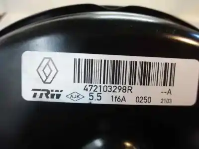 Second-hand car spare part brake servo for dacia logan ii ambiance oem iam references 472103298r  2014