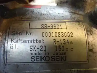 Second-hand car spare part air conditioning compressor for bmw serie 3 compacto (e36) 1.7 turbodiesel cat oem iam references ss-96d1  2000