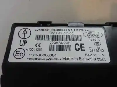 Автозапчастина б/у електронний модуль для ford fiesta (ccn) 1.5 tdci cat посилання на oem iam dn1t-15k600-ce  2016