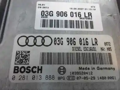 Second-hand car spare part ecu engine control for audi a4 avant (8e) 2.0 tdi oem iam references 03g 906 016 lr  2007
