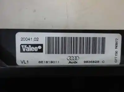 Peça sobressalente para automóvel em segunda mão resistência sofagem chauffage por audi a4 avant (8e) 2.0 tdi referências oem iam 983682b.c  2007