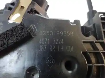 Автозапчастина б/у замок дверей заднього лівого для renault captur i (j5_, h5_) 1.5 dci 90 посилання на oem iam 825019935r  2014