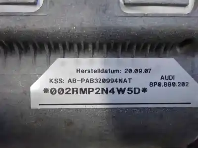 Автозапчасти б/у подушка безопасности передняя правая за audi a3 (8p) 2.0 tdi ссылки oem iam 8p0.880.202  2008