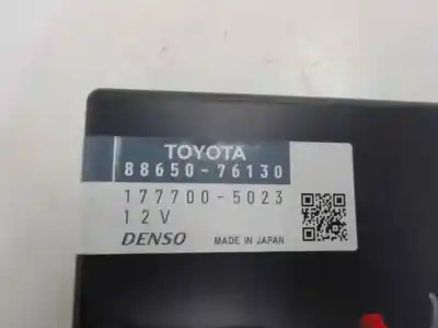 Peça sobressalente para automóvel em segunda mão módulo eletrônico por lexus ct (zwa10) 1.8 200h referências oem iam 88650-76130  2012