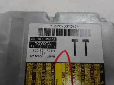 Автозапчастина б/у блок управління подушками безпеки для lexus ct (zwa10) 1.8 200h посилання на oem iam 89170-76110  2012