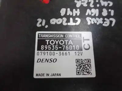 Tweedehands auto-onderdeel elektronische module voor lexus ct (zwa10) 1.8 200h oem iam-referenties 89535-76010  2012