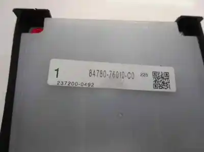 Автозапчастина б/у многофункційне управління для lexus ct (zwa10) 1.8 200h посилання на oem iam 84780-76010-c0  2012