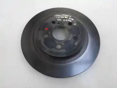 Peça sobressalente para automóvel em segunda mão disco de travão traseiro por lexus ct (zwa10) 1.8 200h referências oem iam 