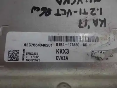 Автозапчастина б/у ебу контролер двигуна для ford ka+ black / white посилання на oem iam g1b5-12a650-bd  2017