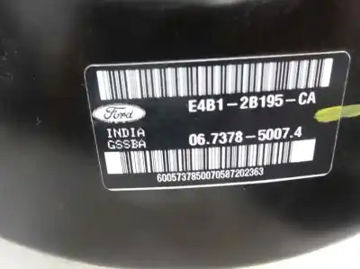 Peça sobressalente para automóvel em segunda mão servo freio por ford ka+ black / white referências oem iam e4b1-2b195-ca  2017