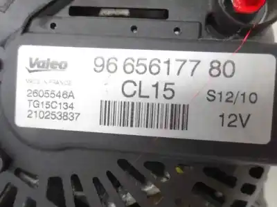 Pezzo di ricambio per auto di seconda mano alternatore per citroen c3 picasso 1.6 16v hdi riferimenti oem iam 96 656177 80  2010