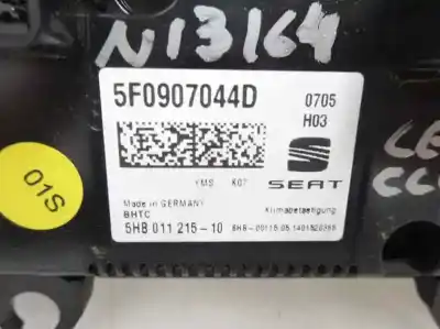 Автозапчастина б/у клімат-контроль для seat leon (5f1) style посилання на oem iam 5f0907044d  2014 Автозапчастина б/у клімат-контроль для seat leon (5f1) style посилання на oem iam 5f0907044d  2014