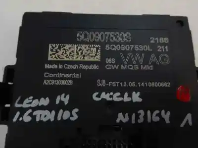 Peça sobressalente para automóvel em segunda mão módulo eletrônico por seat leon (5f1) style referências oem iam   2014 Peça sobressalente para automóvel em segunda mão módulo eletrônico por seat leon (5f1) style referências oem iam   2014