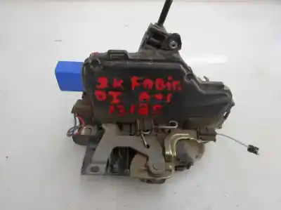 Second-hand car spare part left front door lock for skoda fabia (6y2/6y3) 1.9 sdi cat (asy) oem iam references   2001