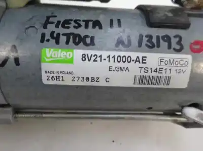 Автозапчастина б/у двигун запускається для ford fiesta (cb1) 1.4 tdci cat посилання на oem iam 8v21-11000-ae  2011