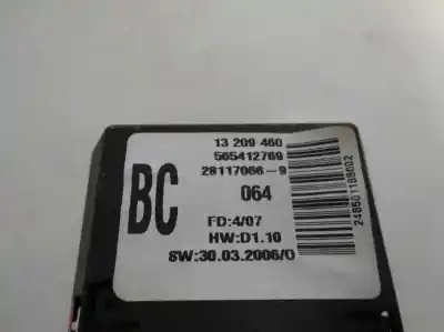 Second-hand car spare part multifunction display for opel corsa d 1.3 16v cdti oem iam references 13 209 460  2007