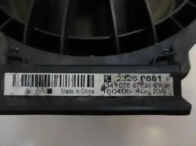 İkinci el araba yedek parçası ses sistemi / radyo cd için opel mokka 1.6 cdti dpf oem iam referansları 23260861  2016