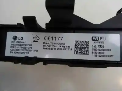 Pièce détachée automobile d'occasion module électronique pour opel mokka 1.6 cdti dpf références oem iam 39017359  2016