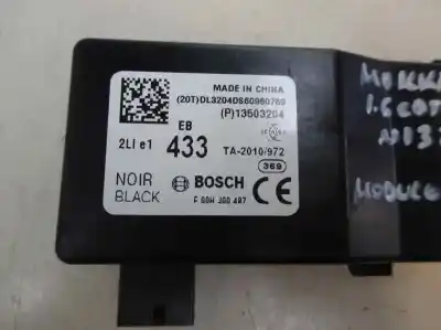 Piesă de schimb auto la mâna a doua unitate modul calculator confort confort pentru opel mokka 1.6 cdti dpf referințe oem iam 13503204  2016