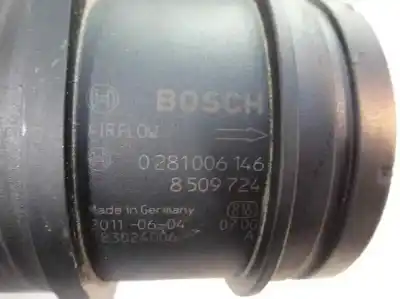 Second-hand car spare part flowmeter for bmw serie 1 berlina (e81/e87) 116d oem iam references 8 509 724  2011
