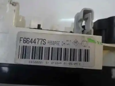 Peça sobressalente para automóvel em segunda mão comando de sofagem (chauffage / ar condicionado)  por citroen c2 sx referências oem iam f664477s  2005