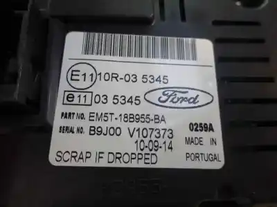 Second-hand car spare part multifunction display for ford focus turn. (cb8) trend oem iam references em5t-18b955-ba  2014
