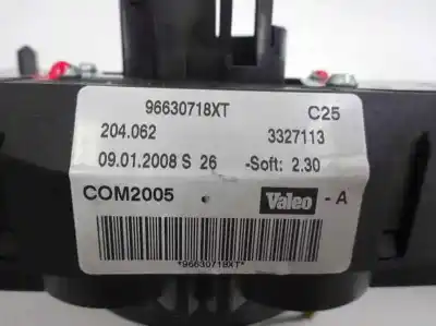 Second-hand car spare part multifunction switch for peugeot 207 sport oem iam references 96630718xt  2008